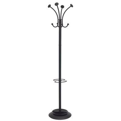 Alba Stily Modern Coat Rack Color: Black