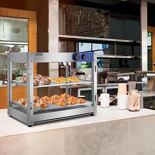 ROVSUN 110V Commercial Food Warmer Display