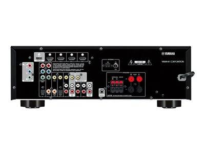 Yamaha RX-V373 - AV receiver - 5.1 channel - black