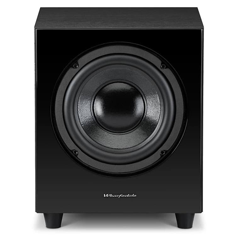 Wharfedale - WH-D8 8x22 150W Powered Subwoofer - Black
