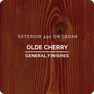 General Finishes Water Based Exterior 450 Stain Red Mahogany Gallon