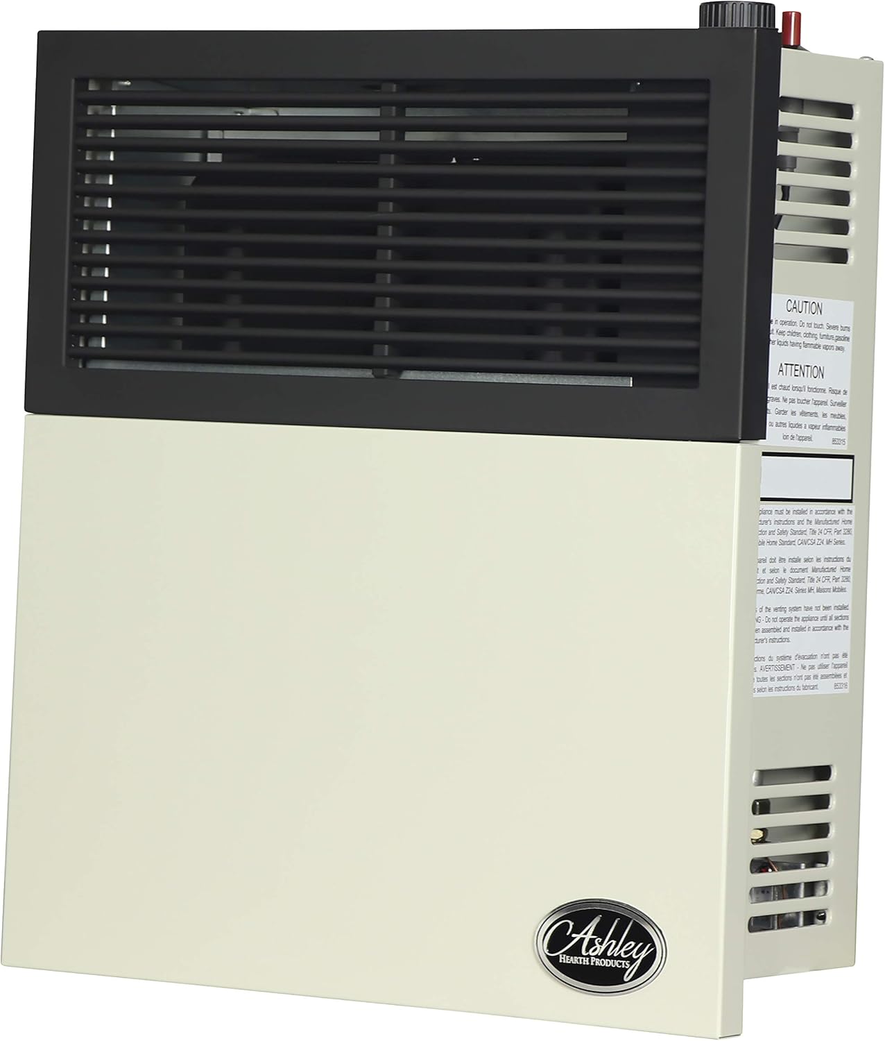 Ashley Hearth DVAG11N 11,000 BTU Direct Vent Natural Gas Heater, Cream