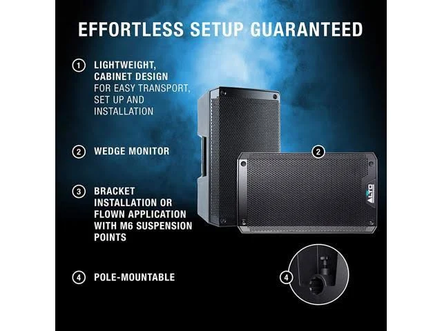 Alto TS308 8x22 2-Way Powered Loudspeaker