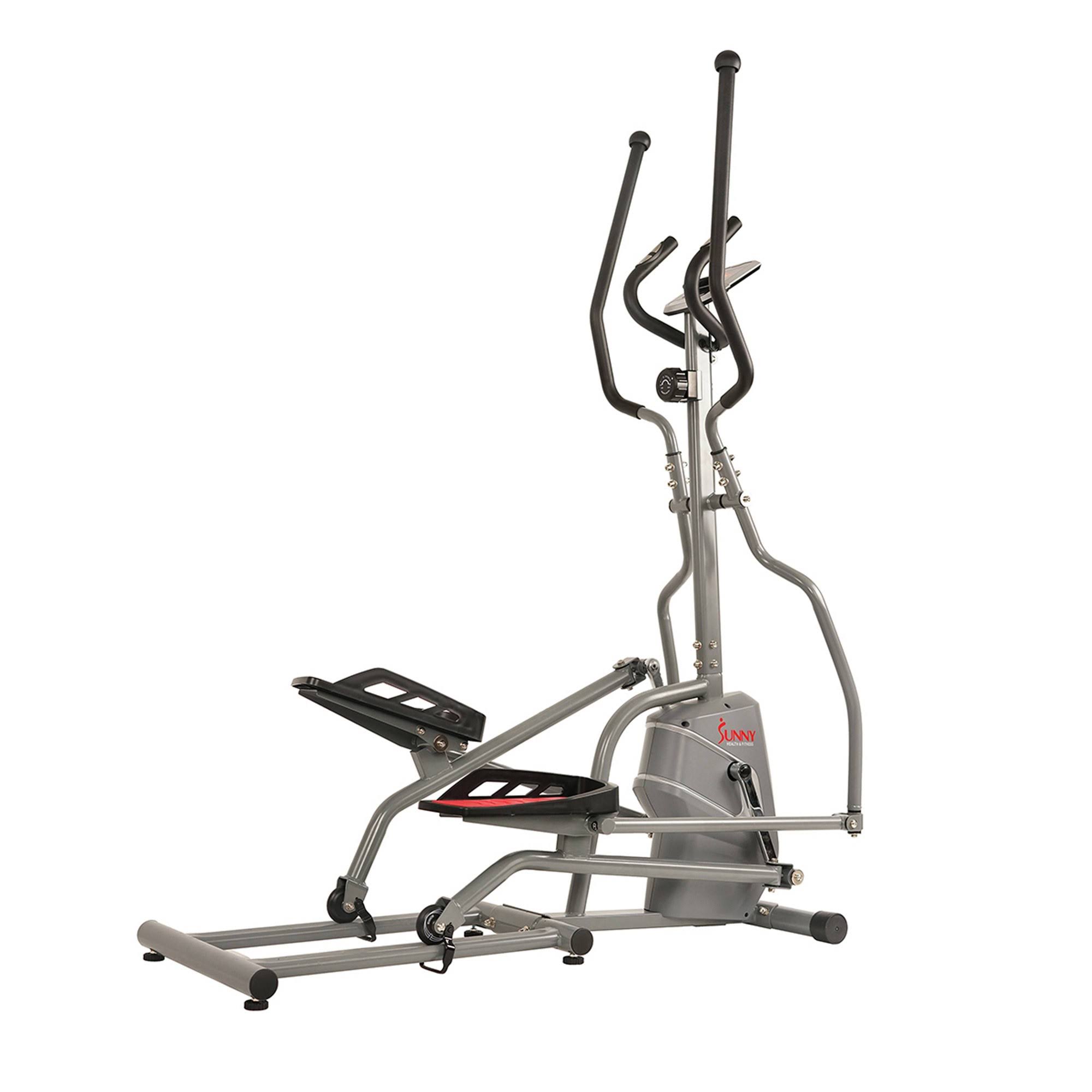 Sunny Health u0026 Fitness Magnetic Elliptical Trainer - Gray