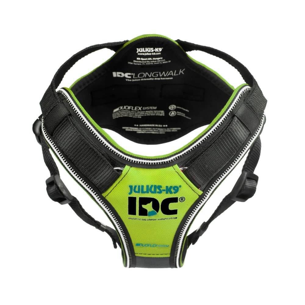 Julius-K9 IDC Longwalk Reflective Dog Walking Harness for Large Dogs, Size XL