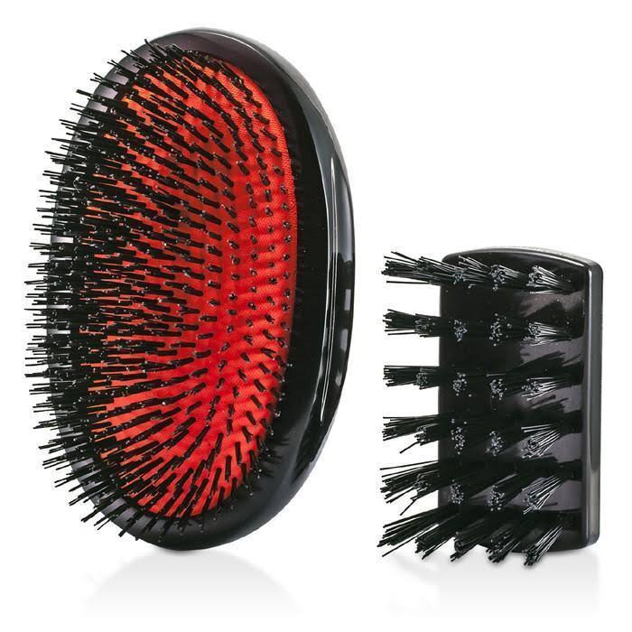 Mason Pearson - Boar Bristle - Large Extra Military Pure Bistle Large Size Hair Bush (Dark Ruby) 1pc