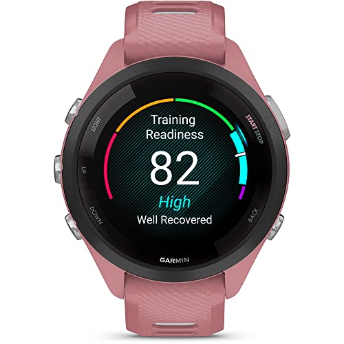 Garmin Forerunner 265 Running Smartwatch, Colorful AMOLED Display, Training Metrics and Recovery Insights