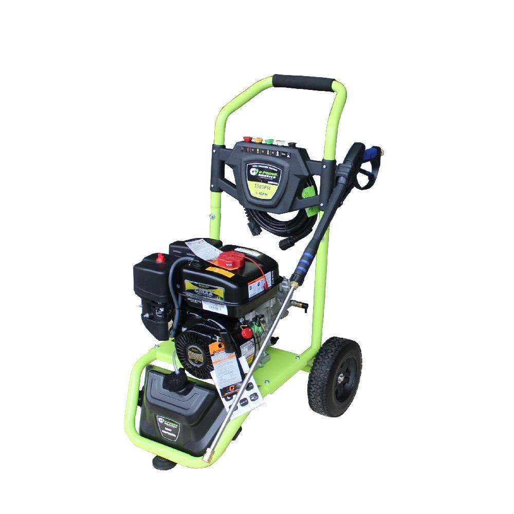 Green-Power America GNW3324A 3300 psi, 2.4 GPM Gas Pressure Washer