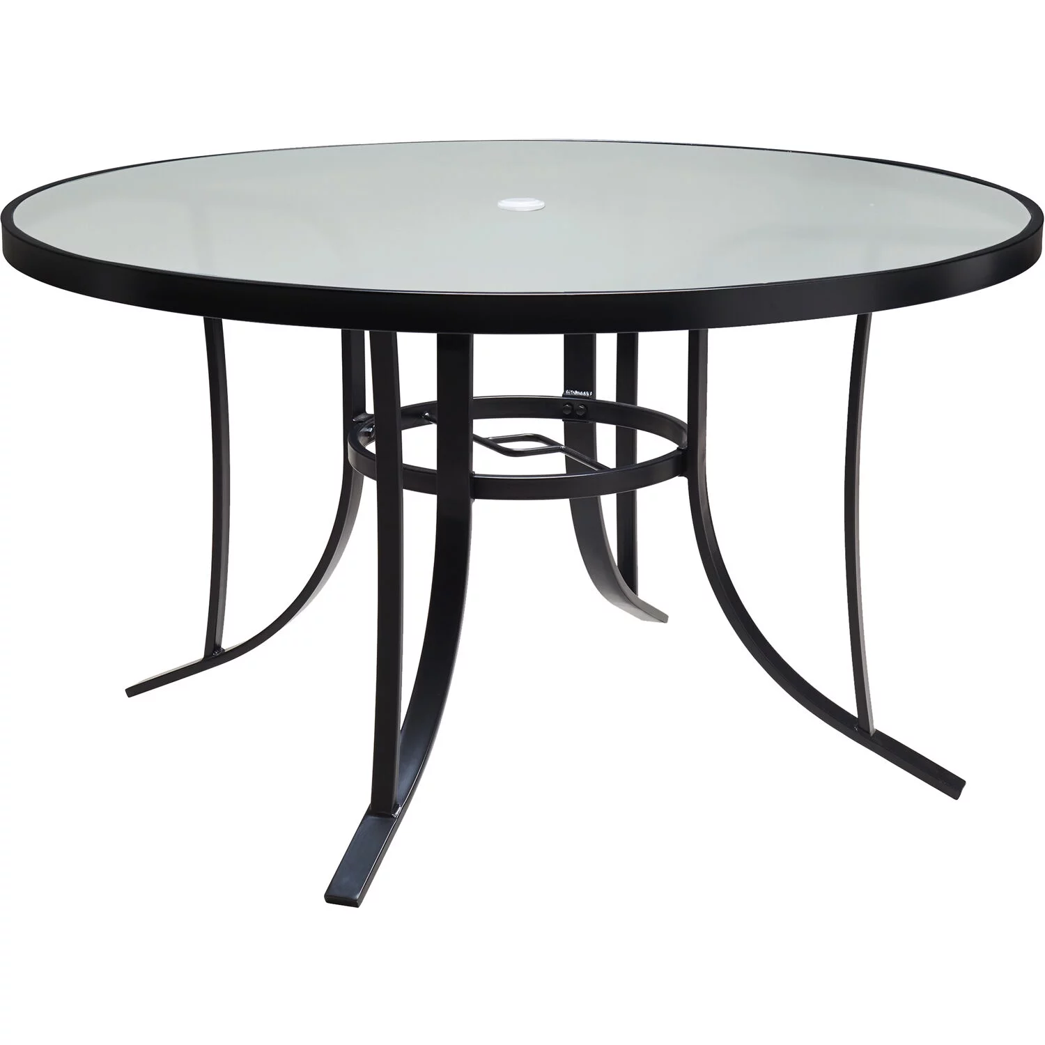 Hanover Lavallette 5-Piece Modern Outdoor Dining Set | 4 UV Protected Cushioned Swivel Rocker Chairs | 42'' Square Glass-Top Table | Weather Resistant Frame | Silver | LAVDN5PCSW-SLV