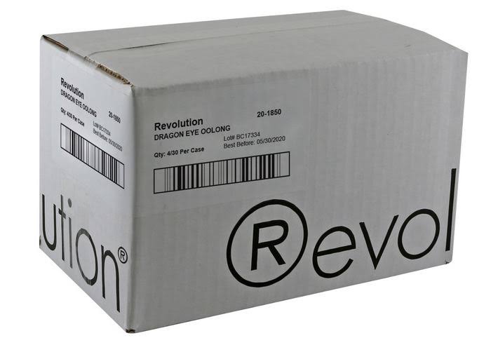 (price/case)revolution Tea 20-1850 Dragon Eye Oolong Tea 4-2.12 Ounce
