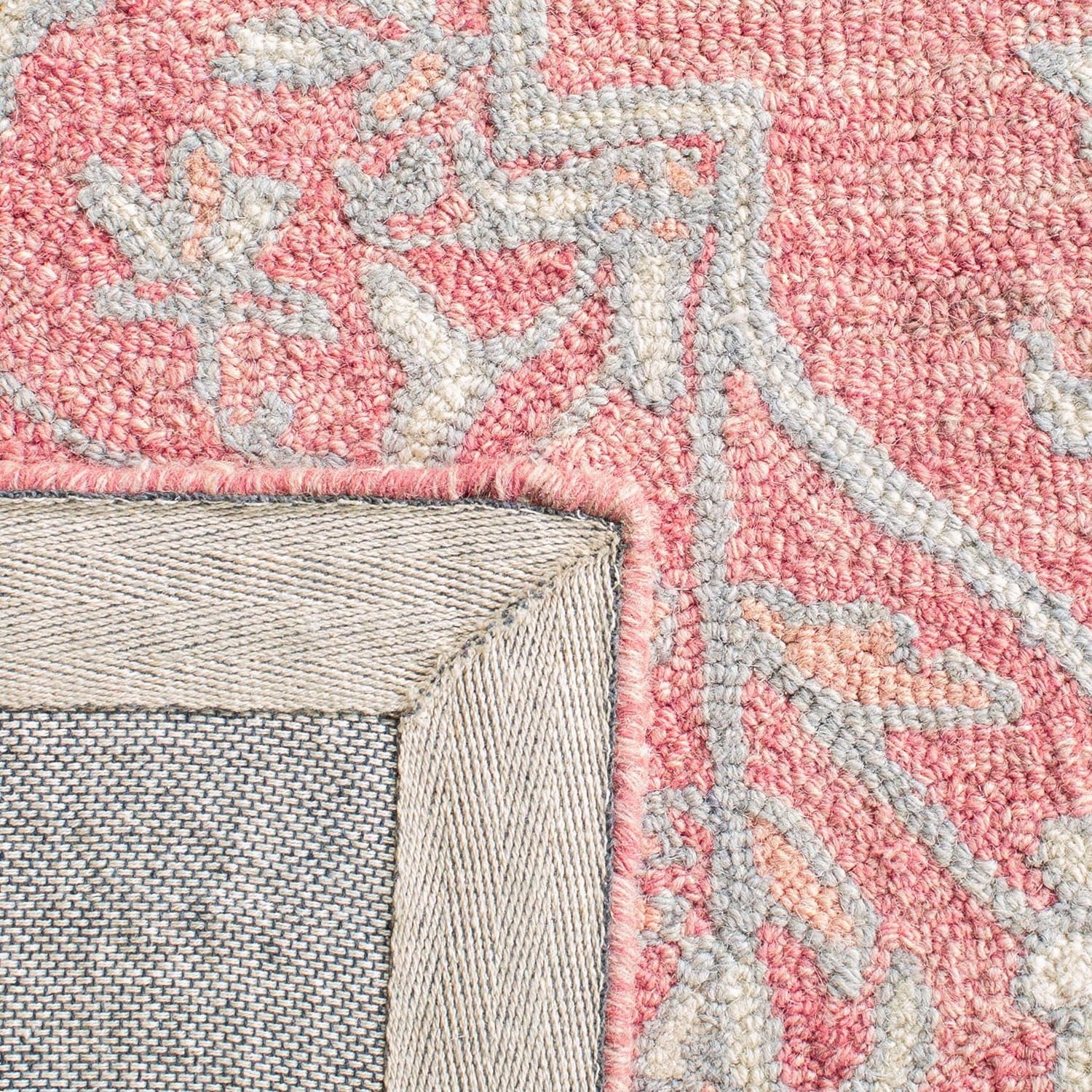 Collection Runner Rug - 2'3" X 7', & Ivory, Handmade Shabby Chic Wool, Ideal For High Traffic Areas In Living Room, Bedroom (MLP504U)