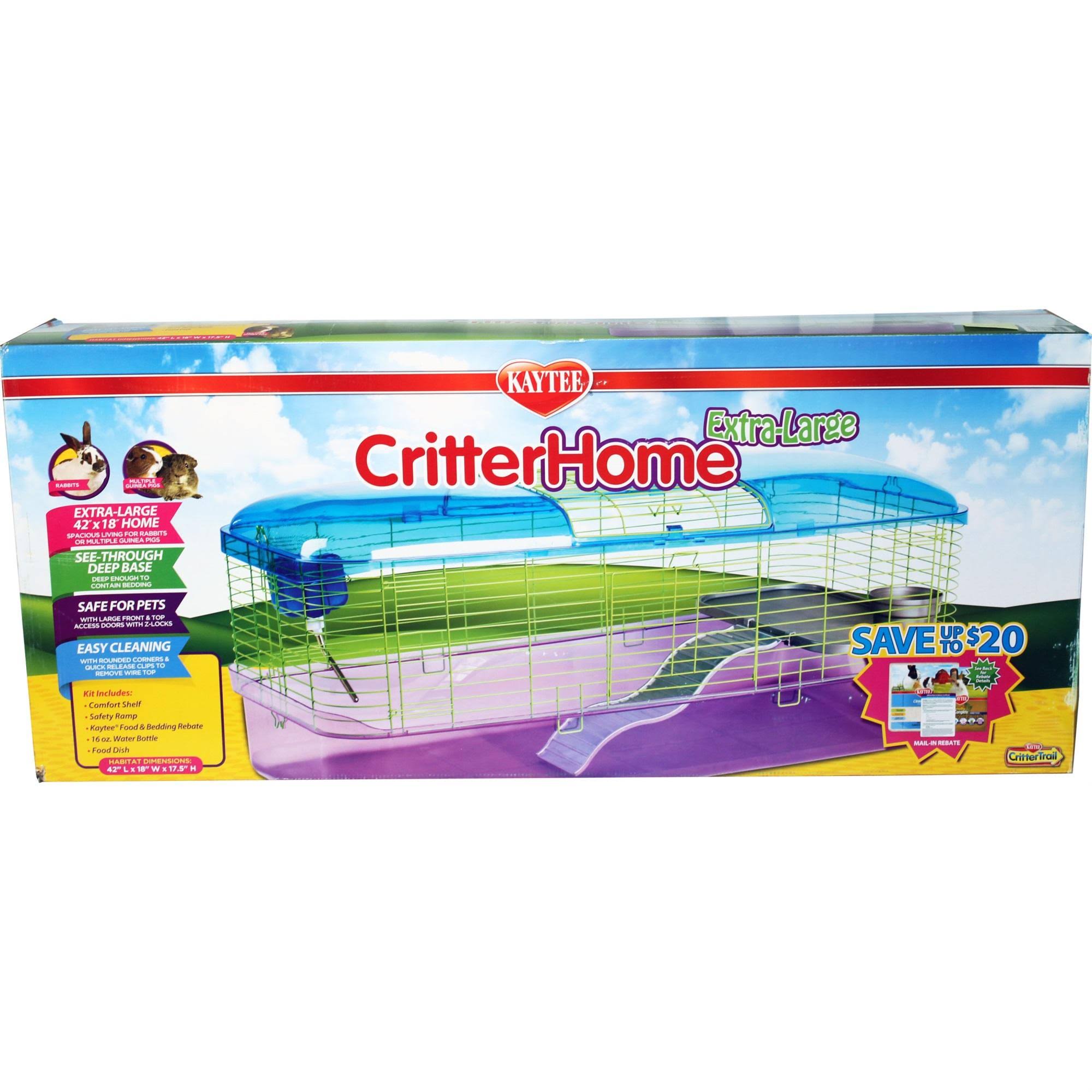 Super Pet KT Critterhome Deluxe Habitat