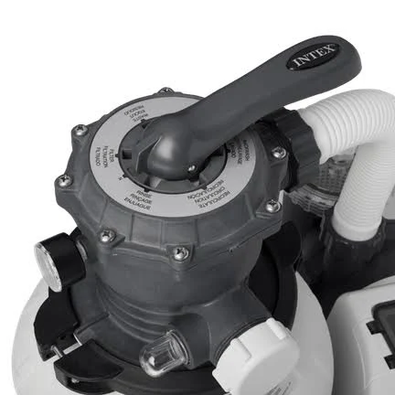Intex 2100 GPH Above Ground Pool Sand Filter Pump with Automatic Timer