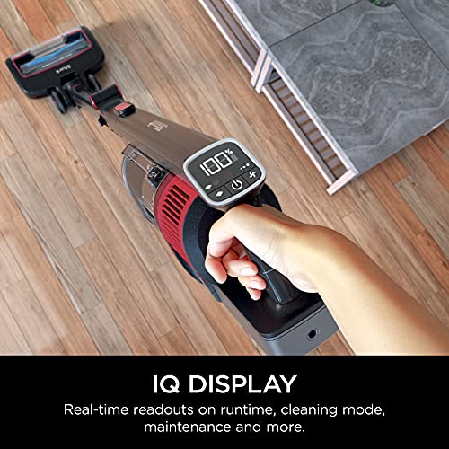 Shark | Pet Cordless Vacuum Cleaner | LED Headlights | Removable Handheld Vacuum for Pet Hair | Crevice Tool & Pet Multi-Tool Included | 40min Runtime | For Carpet & Hard Floors | Grey | IX141