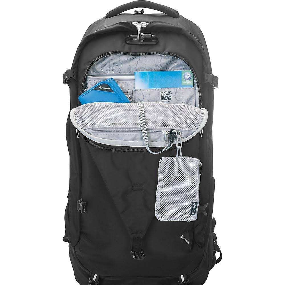 PACSAFE VENTURESAFE EXP65 ANTI-THEFT 65L CARRY-ON TRAVEL PACK Black