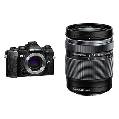 OM SYSTEM OM-5 Mirrorless Camera, Black