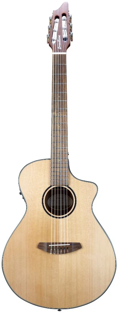 Breedlove Discovery S Concert Nylon Acoustic-Electric Guitar | Red Cedar-African Mahogany - Curated Treasures Market