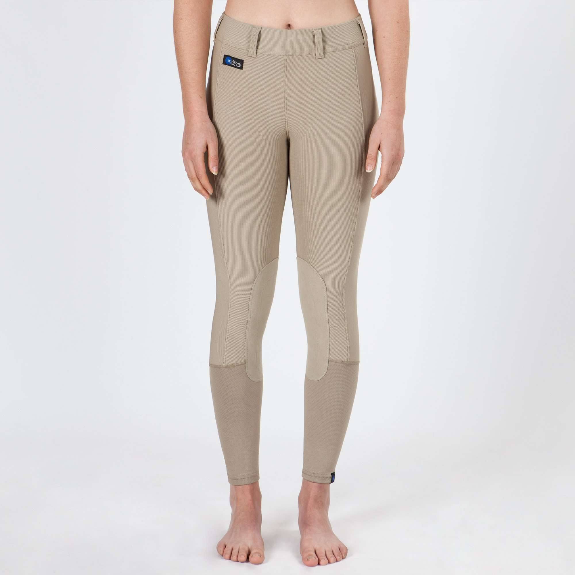 Irideon Cadence Knee Patch Breech - LS / Classic Tan