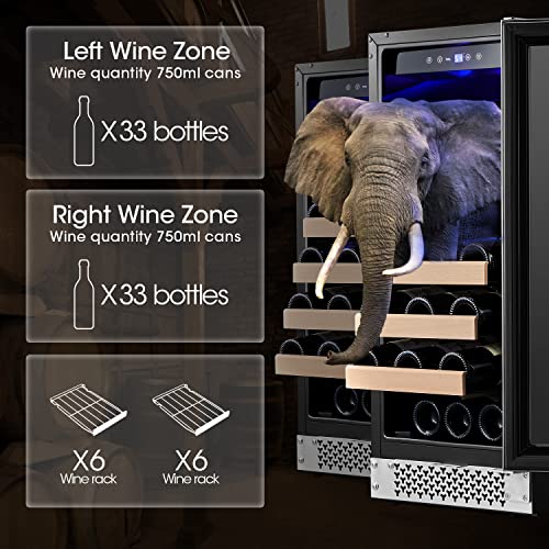 Yeego 30 inch Wine Cooler Refrigerator