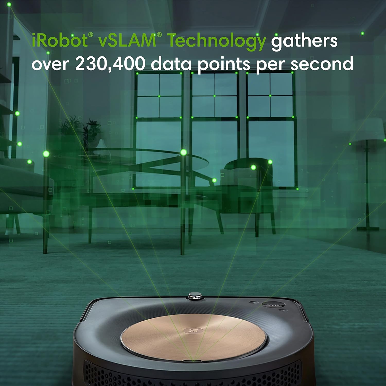 iRobot Roomba s9+ Self Emptying Robot Vacuum - Empties Itself for 60 Days, Detects & Cleans Around Objects in Your Home, Smart Mapping, Powerful Suction, Corner & Edge Cleaning