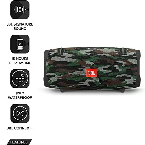 JBL Xtreme 2, Waterproof Portable Bluetooth Speaker, Black