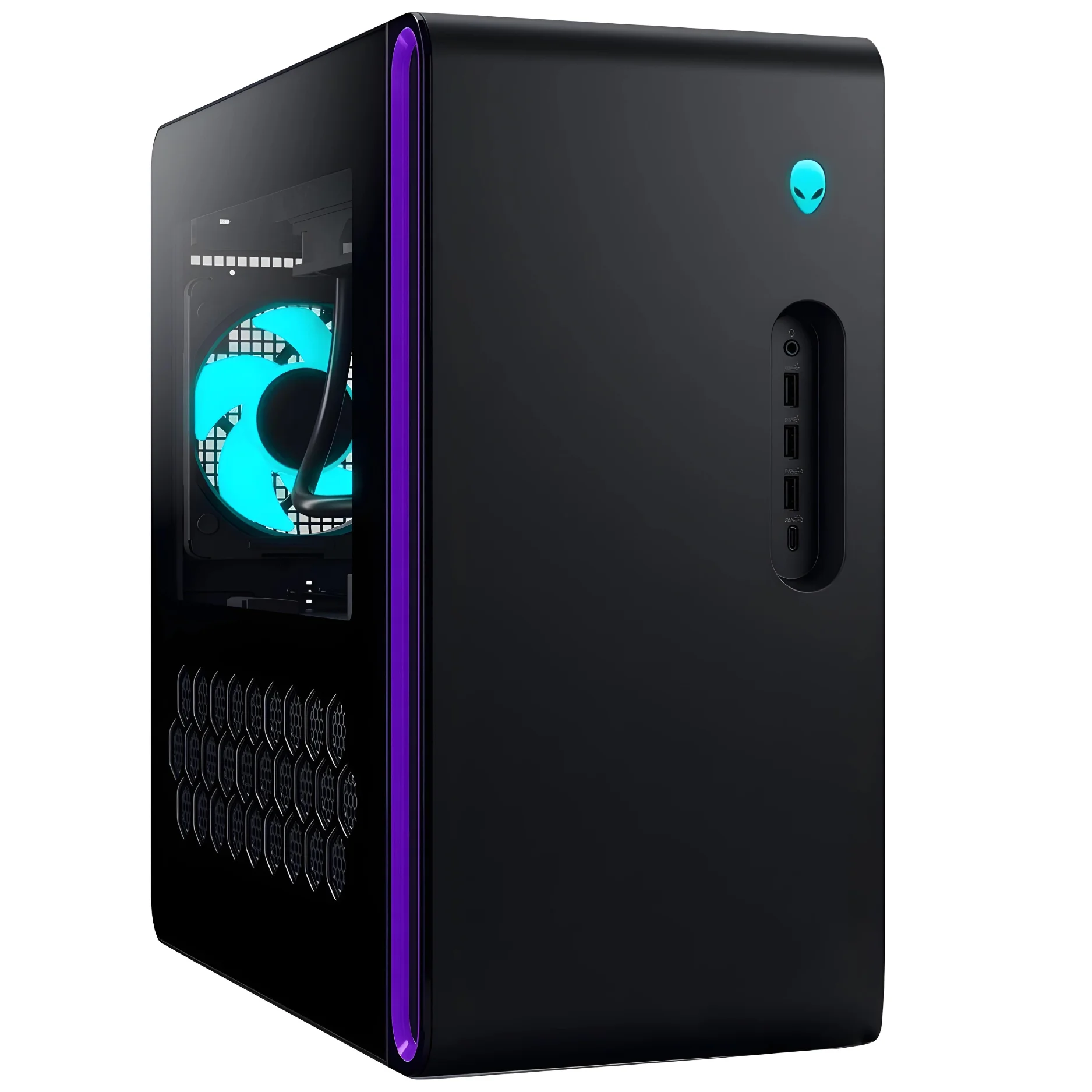 Alienware Aurora R16 Gaming Desktop PC - Intel Core i7-13700F 16-Core CPU, 16GB DDR5 RAM, 1TB NVMe SSD + 4TB HDD, NVIDIA GeForce RTX 4090 GPU, Liquid Cooling, RGB Case, Windows 11 Home - Curated Treasures Market