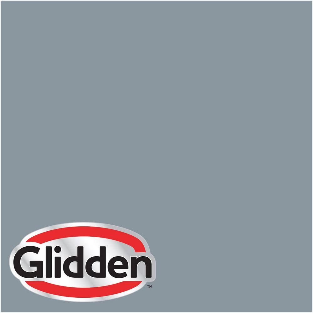 Glidden Premium 5-gal. #HDGB63 Smoke Grey Satin Latex Exterior Paint