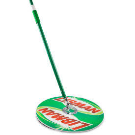 Libman Gym Floor Mop Set with Handle 24 x 24, Green/White - 1034 - Pkg QTY 2