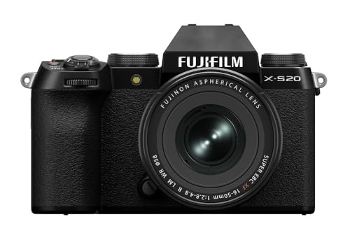Fujifilm X-S20 Mirrorless Digital Camera XC15-45mm Lens Kit Black