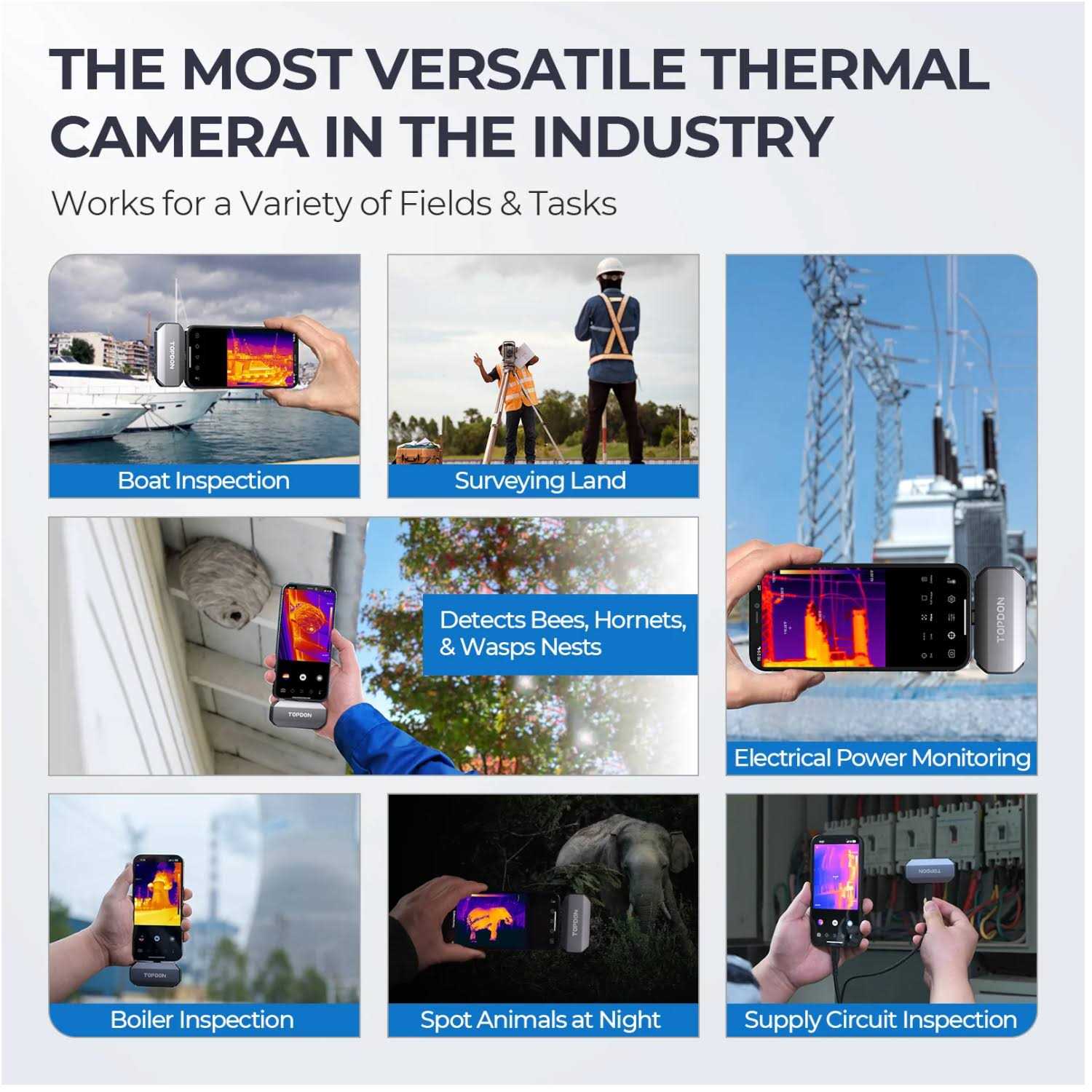 Topdon TC002 Thermal Imaging Camera - Shop Hardware Tools Online Store