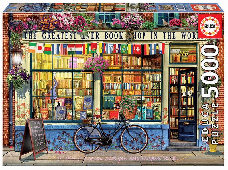 Greatest Bookshop in The World 5000 Piece Puzzle