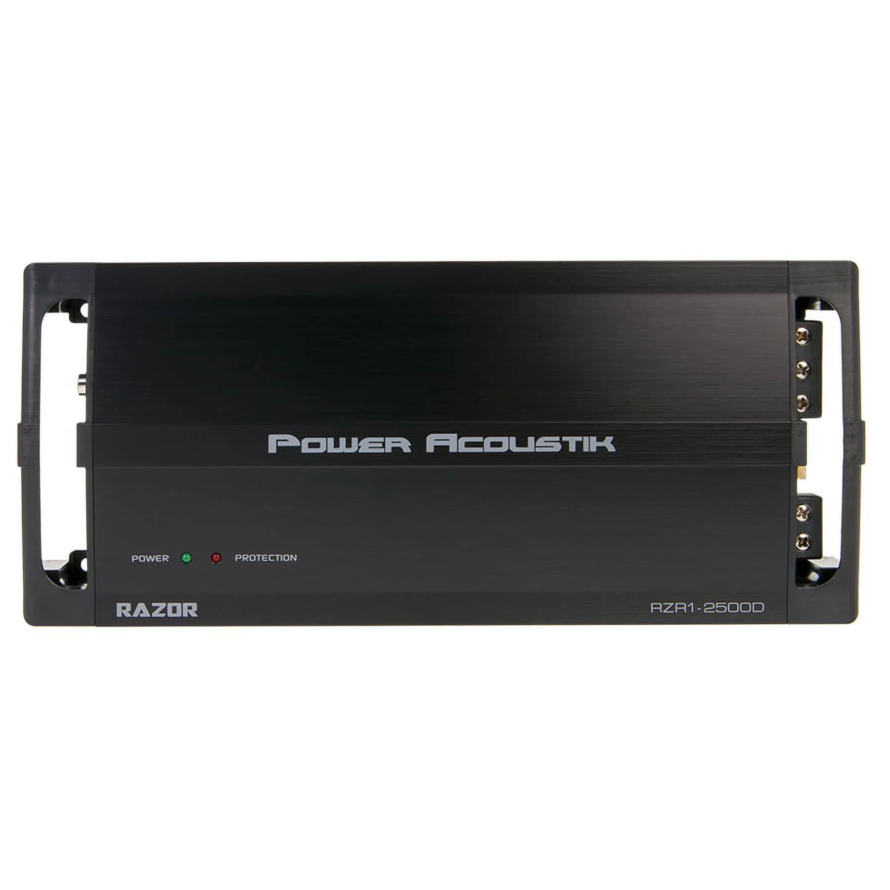 Power Acoustik RZR1-2500D Amplifier, Razor Series Subwoofer 1-Channel Amplifier, 2 Ohm Stable 2,500 Watt Max