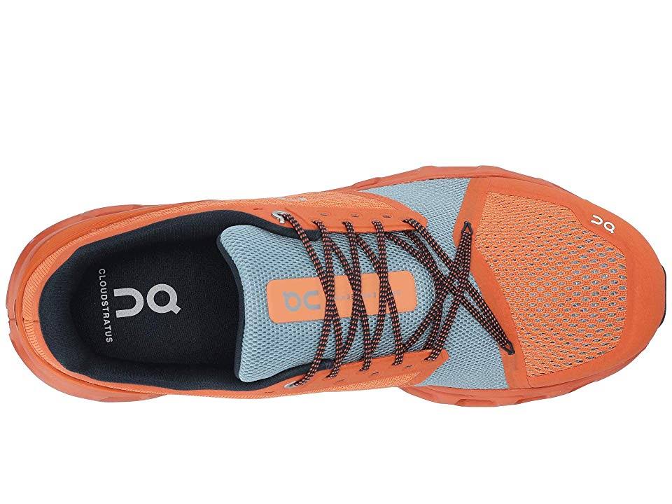 on Running Men&s Cloudstratus Orange/Wash / 7 / M