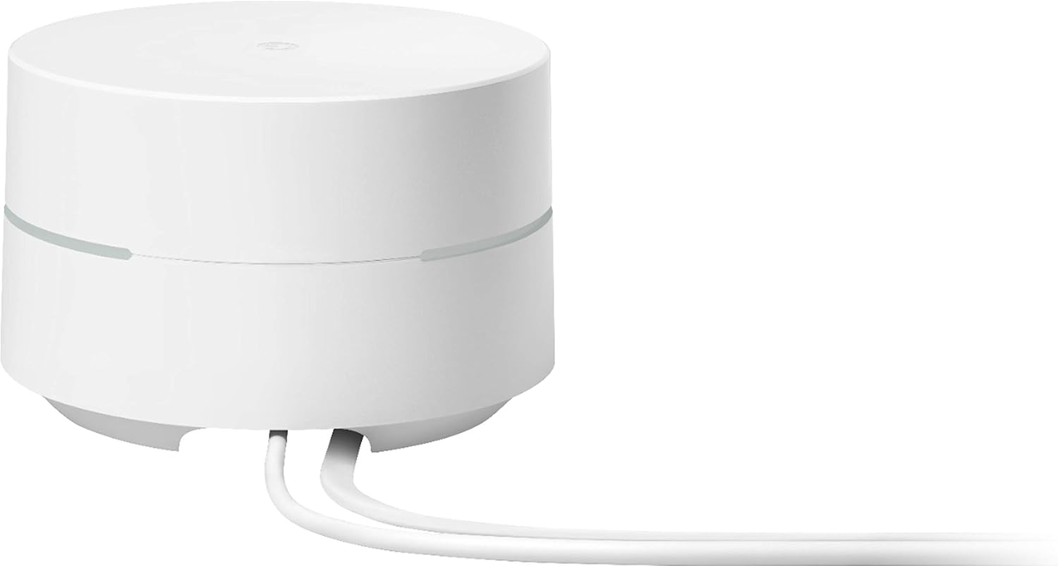 Google - WiFi - Whole Home Mesh Router System (AC1200) - 6 Pack - White with Kwalicable Cleaning Cloth