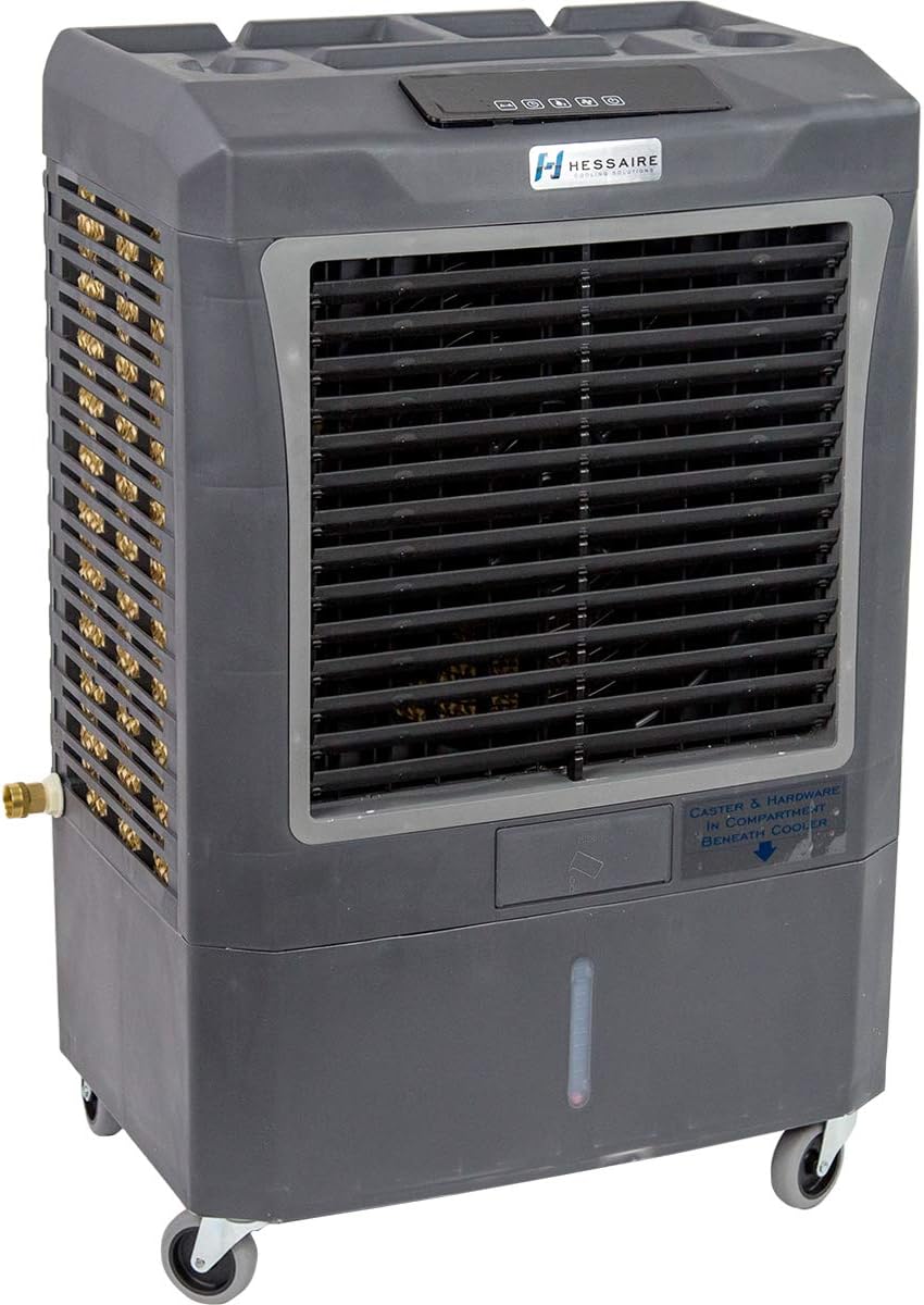 HESSAIRE 3,100 CFM Portable Evaporative Cooler w/Automatic Controls