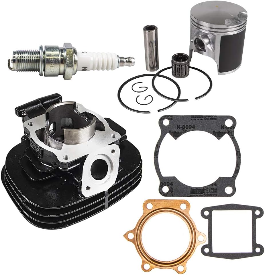NICHE Top End Kit Cylinder Piston Gasket for Yamaha Blaster 200 1988-2006 2XJ-11311-02-00 3JM-11351-02-00 66mm 195cc
