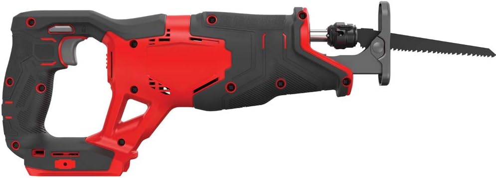 CRAFTSMAN V20 Reciprocating Saw, Cordless, Tool Only (CMCS300B) , Red