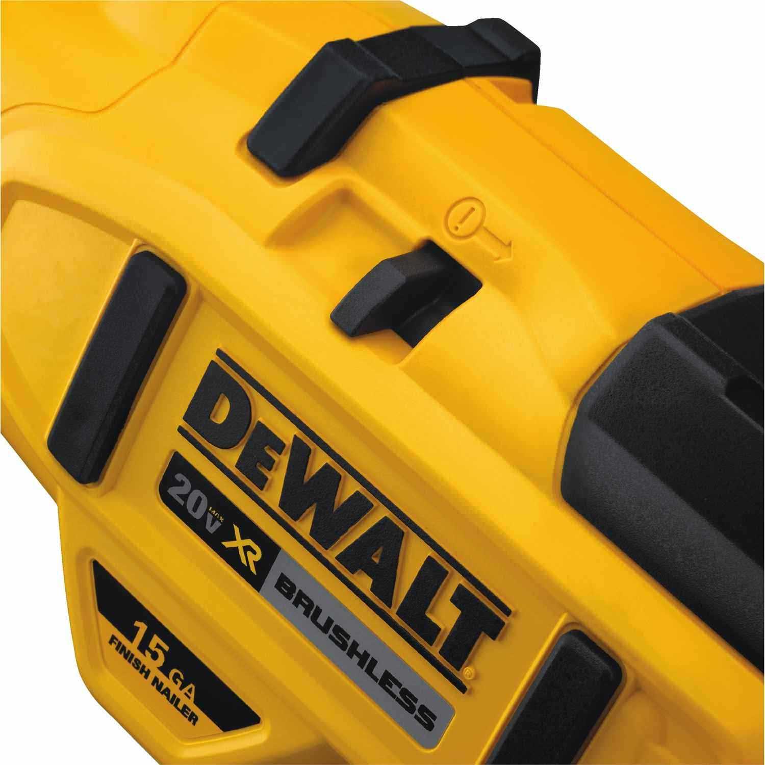 Dewalt DCN650D1 20V MAX XR 15-Gauge Cordless Angled Finish Nailer Kit - Shop Hardware Tools Online Store