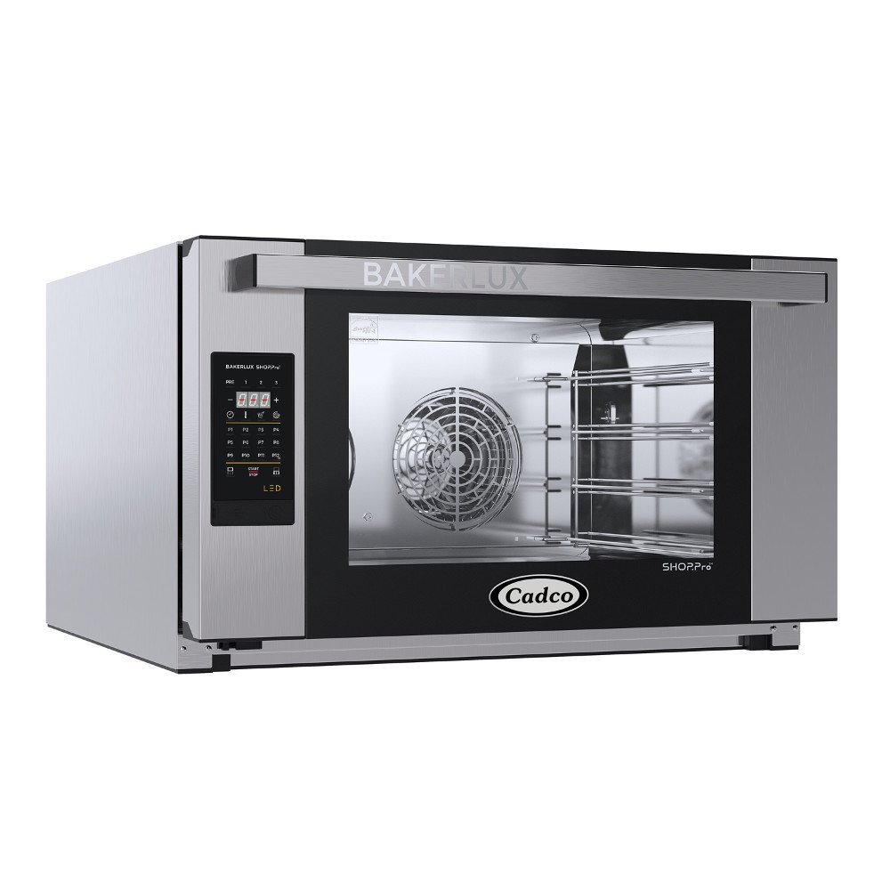 Cadco Full Size Digital Convection Oven - Bakerlux LED