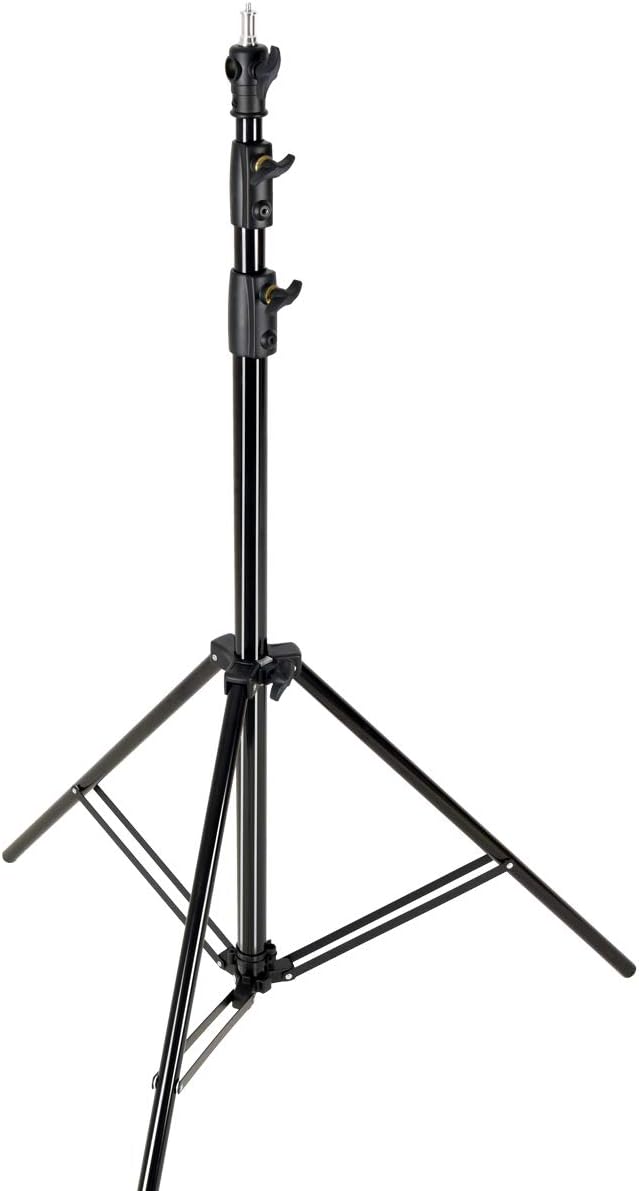 Godox Heavy Duty Aluminum Photography Light Tripod Stand for Studio Photography Lighting, Backgrounds, Monolights, Strobe Flash - 286CM, 112 Inches Pack of 2