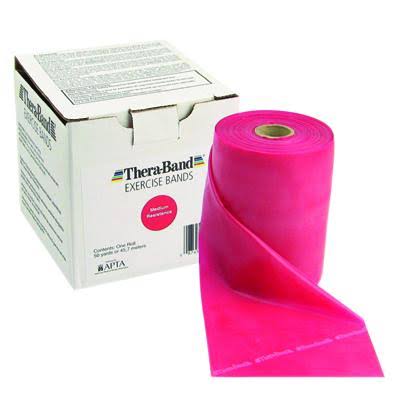Thera-Band Exercise Band - 100 Yard Roll - Black - Special Heavy