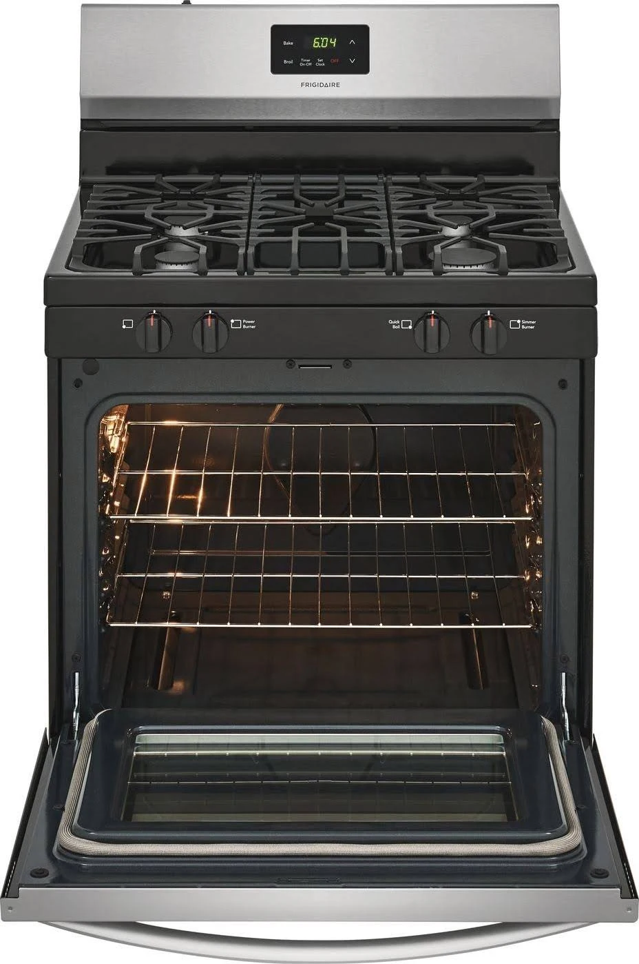 Frigidaire FCRG3051AS 30 GAS Range - Stainless Steel