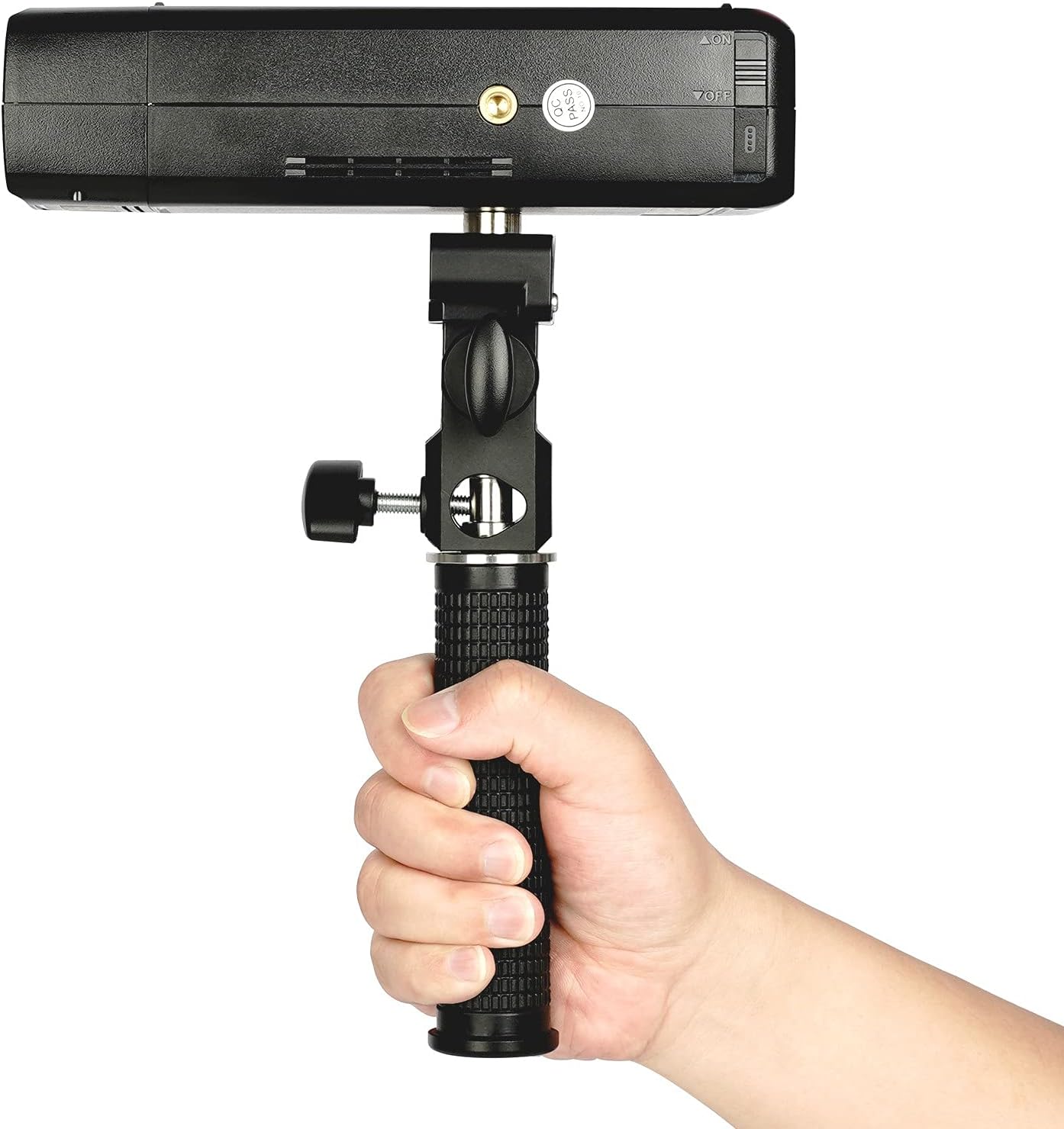 Godox AD200 Kit 200Ws 2.4G TTL Flash Strobe 1/8000 HSS Cordless Monolight w/ 2900mAh Lithimu Battery and Bare Bulb/Speedlite Fresnel Flash Head to Cover 500 Full Power Shots w/EACHSHOT Cleaning Cloth