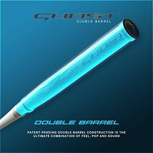 Easton Ghost Double Barrel -11 Fastpitch Softball Bat: FP20GH11