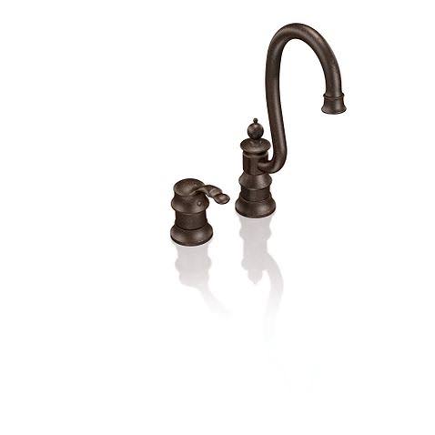 Moen S611ORB Waterhill One Handle Bar Faucet in Oil Rubbed Bronze