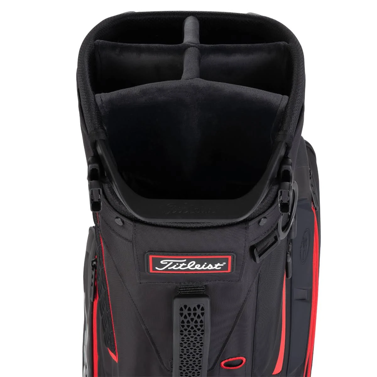 Titleist Hybrid 5 Stand Bag - Black Red