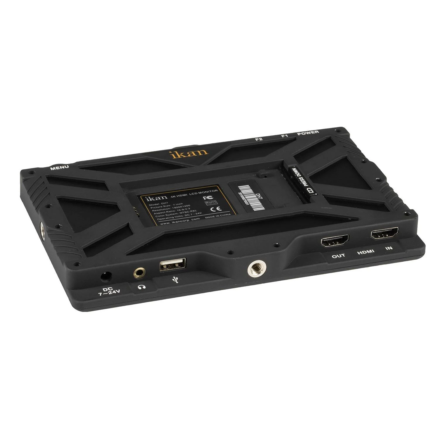 Ikan DH7 7x22 4K Signal Support 1920x1200 HDMI on -Camera Field Monitor