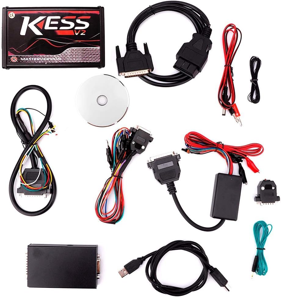 ECU Car Diagnostic Scanner Tool,KESS V2 V5.017 ECU OBD2 Programming Tool Unlimited Token Car Diagnostic Tool