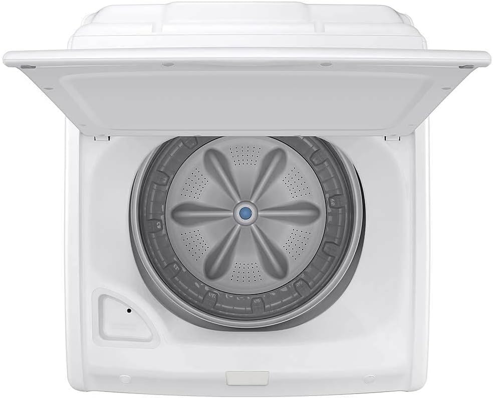 Samsung 4.1 Cu. Ft. White Top Load Washer with Soft-Close Lid and 8 Washing Cycles