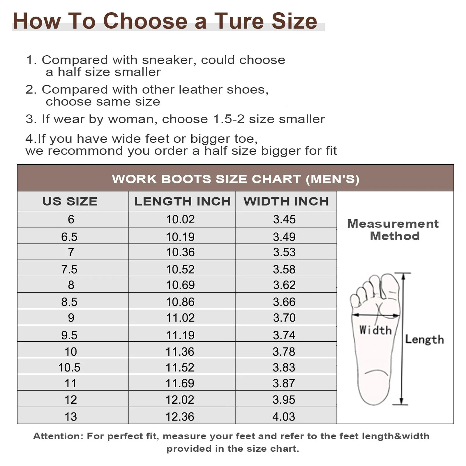 DieHard Men's 6'' Leather Slip Resistant Durability Breathable Soft Toe Work Boots 84994 Size 8.5
